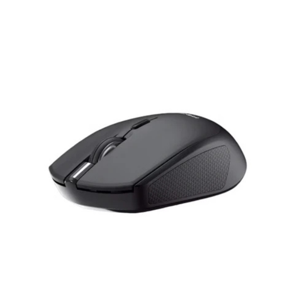 Fantech W190 Dual Mode Wireless Mouse – Silent Click, Bluetooth & 2.4GHz – Black-dokantech