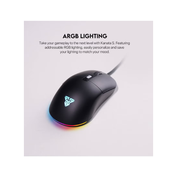 Fantech VX9S Kanata S Wired Gaming Mouse - Black - Dokkantech