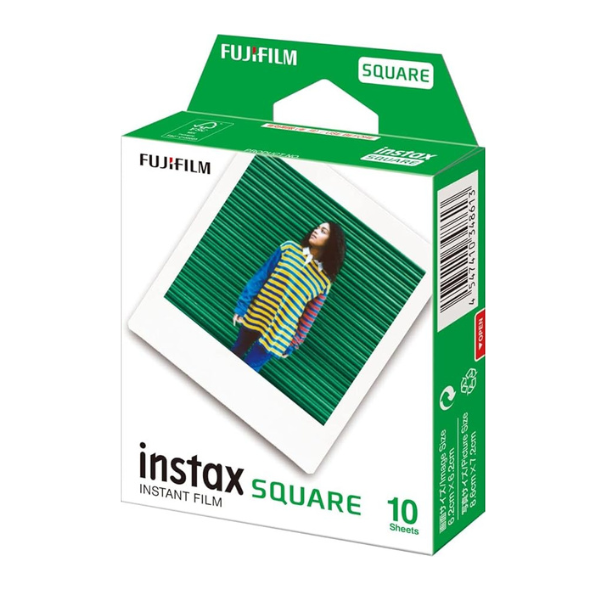 FujifilmSQFilm_SquareFormatInstantFilm_10Exposures_forInstaxDevices- DokanTech #