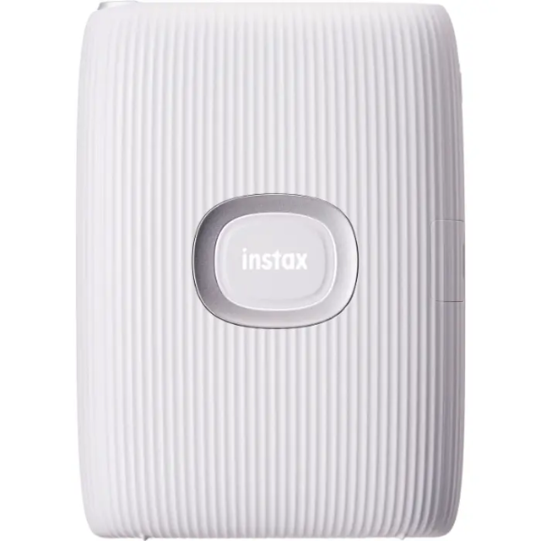 Fujifilm Instax Mini Link smartphone printer – front view ash white