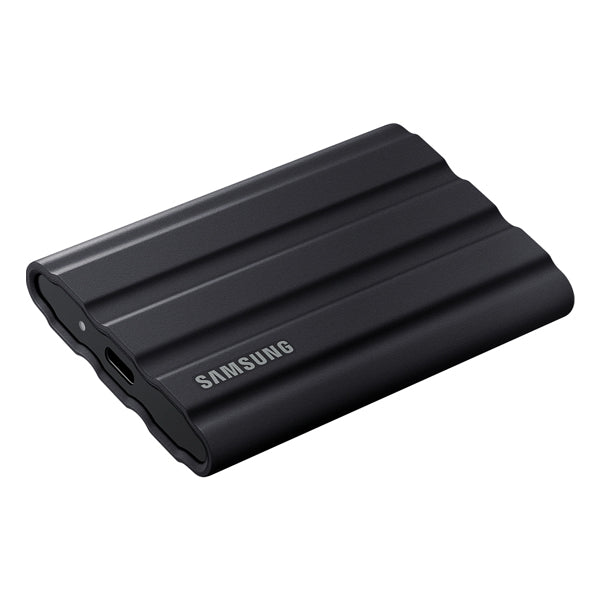 SAMSUNG T7 Shield 2TB, Portable SSD, up-to 1050MB/s, USB 3.2 Gen2, Rugged, IP65 Water & Dust Resistant, for Photographers, Content Creators and Gaming, Extenal Solid State Drive (MU-PE2T0S/AM), Black