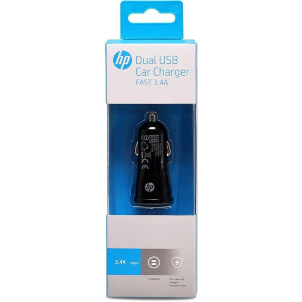 HP Dual USB Car Charger 3.4A - DokanTech #