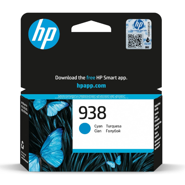 HP 938 ink cartridge – color variants