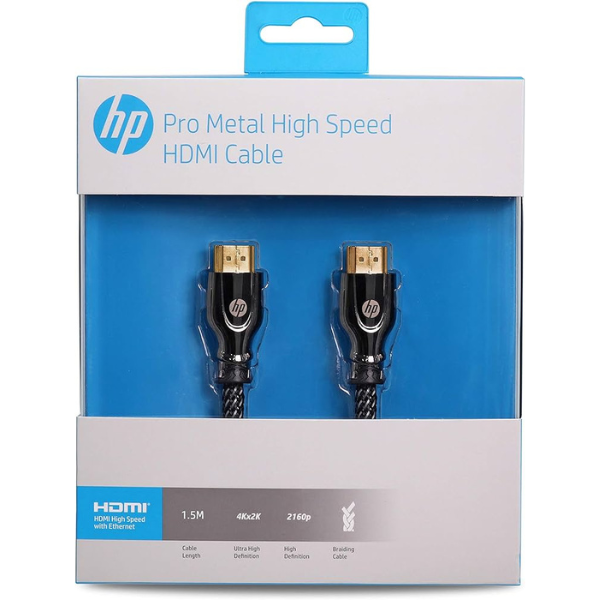 HP Pro HDMI 4K 2160p - Black - DokanTech #