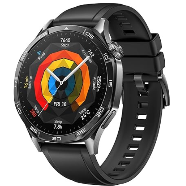 Huawei Watch GT5 46mm AMOLED smartwatch – front view