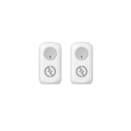 Hollyland Lark A1 Combo Wireless Lavalier Microphone Duo - Ivory White-dokantech#