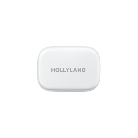 Hollyland Lark A1 Combo Wireless Lavalier Microphone Duo - Ivory White-dokantech#