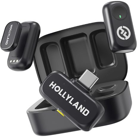 Hollyland Lark A1 Duo Wireless Microphone Set - Dokkantech