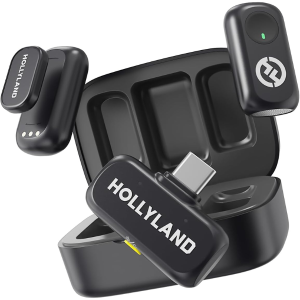 Hollyland Lark A1 Duo Wireless Microphone Set - Dokkantech