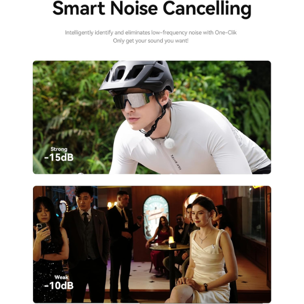 Hollyland Lark M2S Ultimate Combo Wireless Mic – Glacier White - Dokkantech