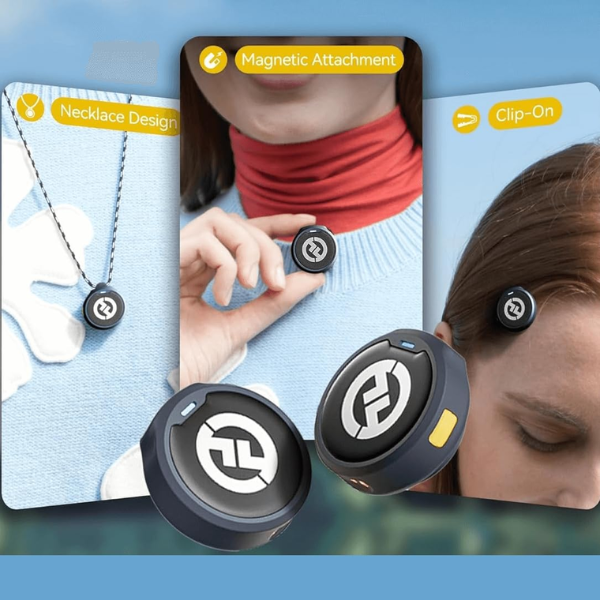 Hollyland Lark M2 Wireless Dual Lavalier Microphone - DokanTech #