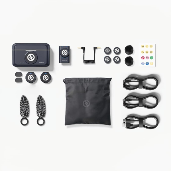 Hollyland Lark M2 Wireless Dual Lavalier Microphone - DokanTech #