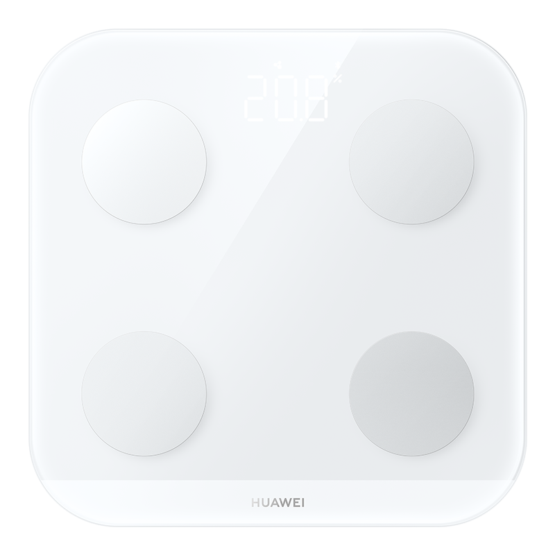Huawei Scale 3 Smart Body Weight Scale Bluetooth Edition_ white - DokanTech #