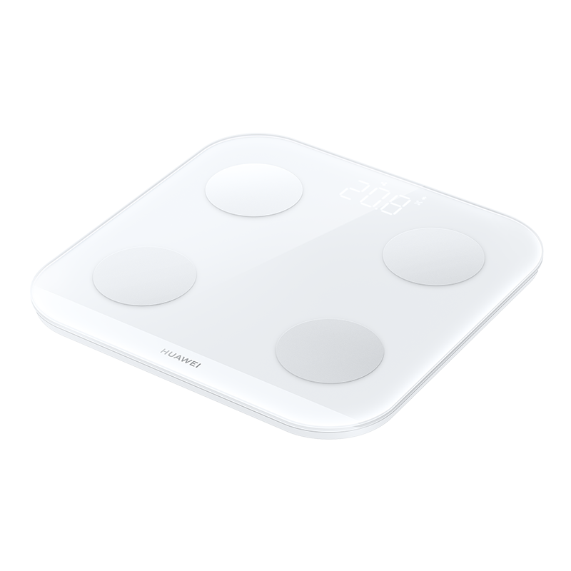 Huawei Scale 3 Smart Body Weight Scale Bluetooth Edition_ white - DokanTech #