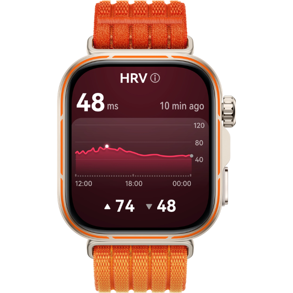 Huawei Watch Fit 5 Pro FullView Display, Sapphire Glass, Mini-Workout - Orange Dokan tech.