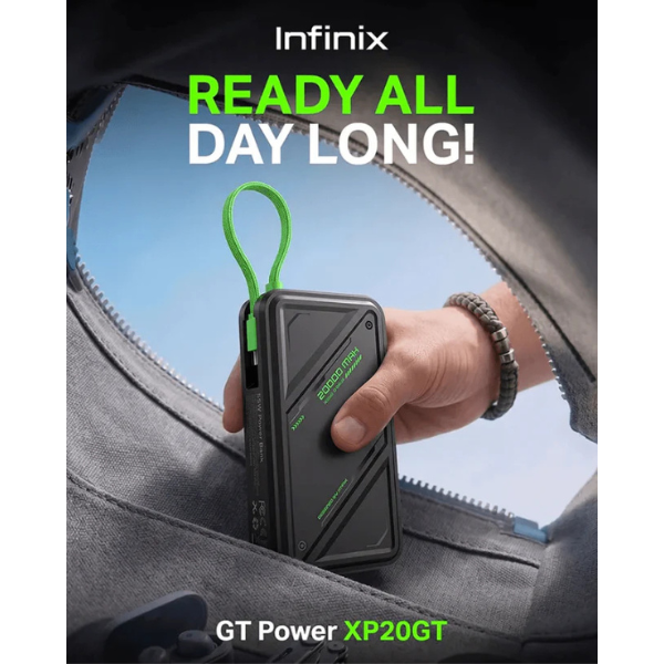 InfinixGTPower20_000mAhFlashPowerBank55W-Features -Black -DokkanTech