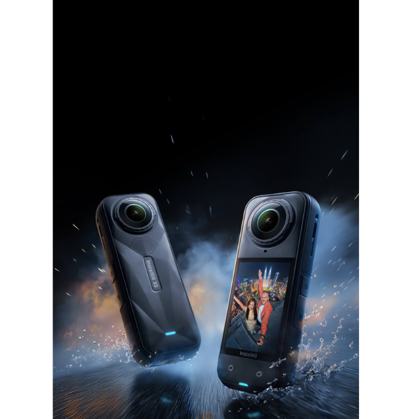 Insta360 X5 Standard Bundle - 8k 360° Action camera - Black-dokantech#