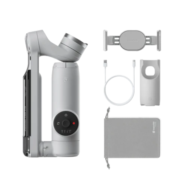Insta360 Flow Pro – AI iPhone Gimbal with Apple DockKit & 3-Axis Stabilizer - Dokkantech