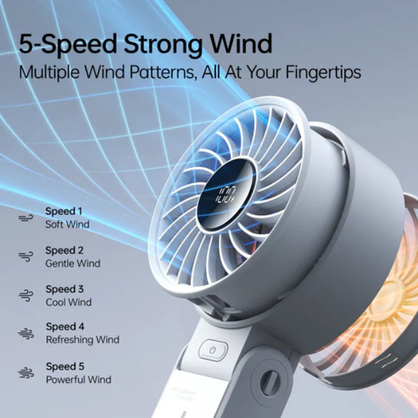 JisuLife Life7 Handheld Fan 3600/5000mAh – view 4