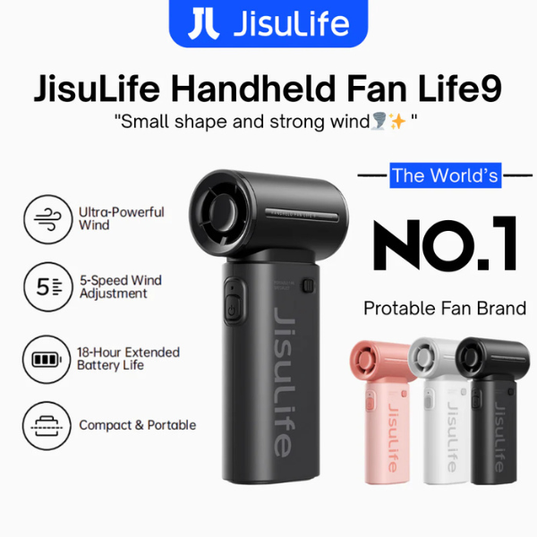 JisuLife Life9 Handheld Fan 3600/5000mAh – view 8