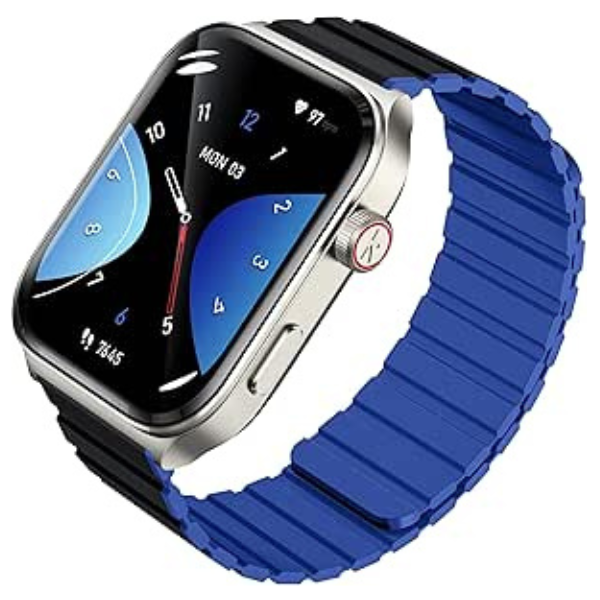 ساعة Kieslect KS2 الذكية للاتصال (حزام مزدوج) - رمادي فضائي