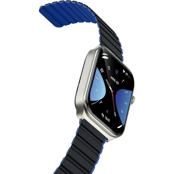 ساعة Kieslect KS2 الذكية للاتصال (حزام مزدوج) - رمادي فضائي