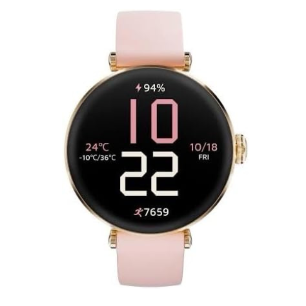DokanTech_Kieslect Pura Reno Smartwatch, 1.19 AMOLED, GPS, health tracking, BT calling_Gold