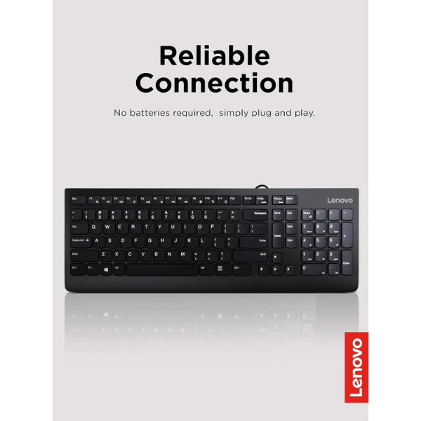 Lenovo 300 USB Keyboard - Arabic-Dokkantech