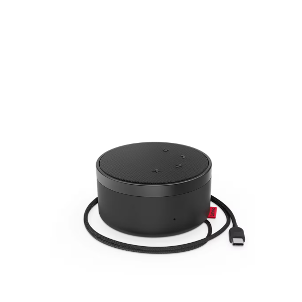 Lenovo Go Wired Speakerphone USB-C – Certified for Microsoft Teams, Black-dokantech