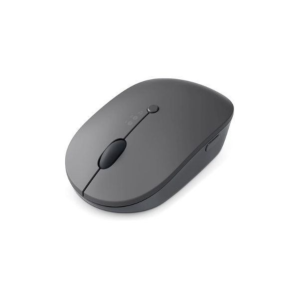 Lenovo Go Wireless Mouse – Multi-Device, Ergonomic, Storm Grey-dokantech