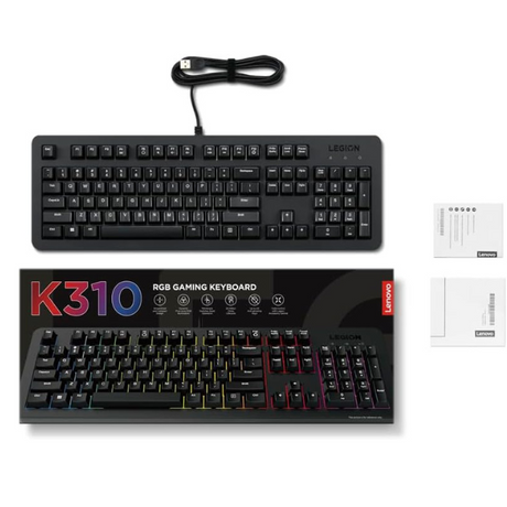 Lenovo Legion K310 RGB Gaming Keyboard – Arabic & English Layout-dokantech