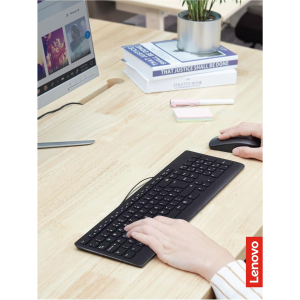 Lenovo 300 USB Keyboard - Arabic-Dokkantech