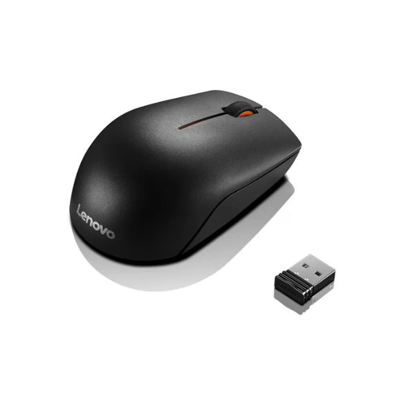 Lenovo 300 Wireless Compact Mouse, Black. - DokanTech #