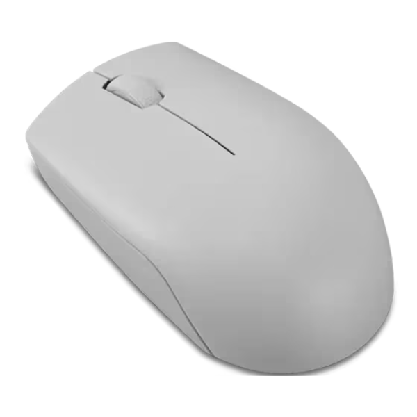 Lenovo 300 Wireless Compact Mouse, Arctic Grey. - DokanTech