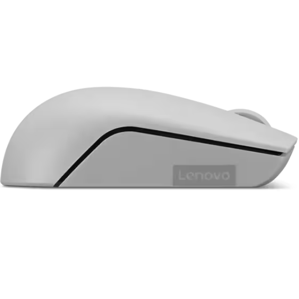 Lenovo 300 Wireless Compact Mouse, Arctic Grey. - DokanTech