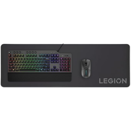 DokanTech_Lenovo Legion Gaming XL Mouse Pad - Black, Large Size for Precision and Comfort