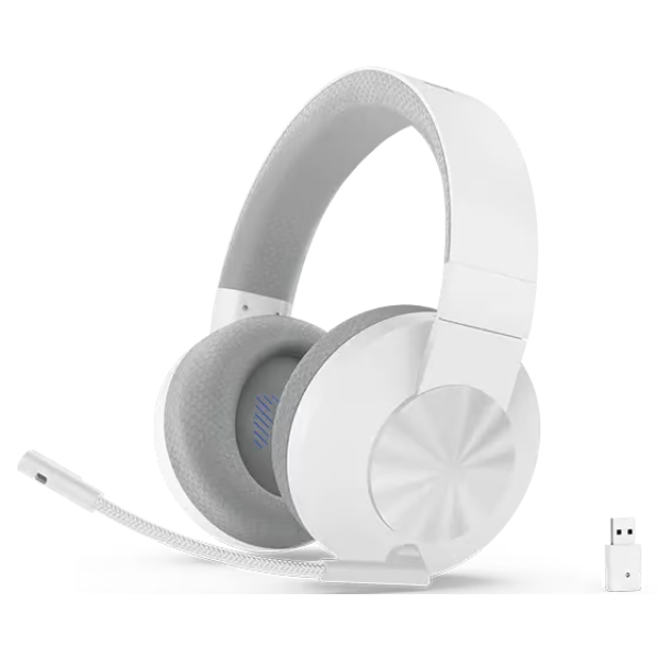 Lenovo Legion H600 Wireless Gaming Headset- white - dokkantech