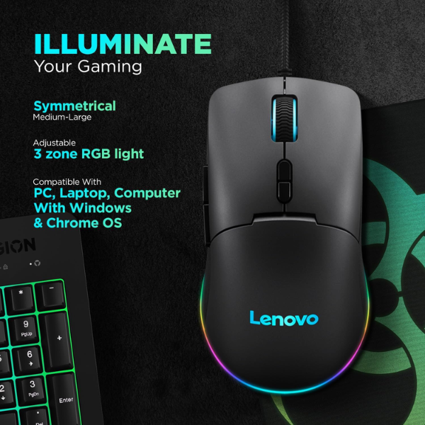 Lenovo Legion M210 RGB Gaming Mouse - Dokkantech