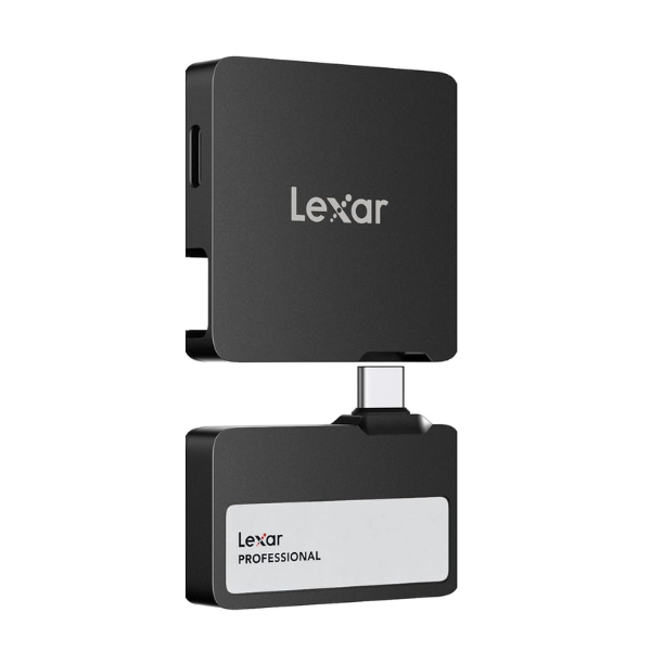Lexar 1TB Professional Go Portable SSD with Hub 1050/1000 MB/s USB 3.2 Gen 2-dokantech