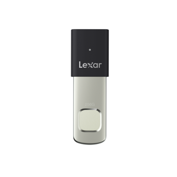 Lexar 256GB JumpDrive Fingerprint F35 PRO 400/300 MB/s USB 3.2 Gen 1-dokantech