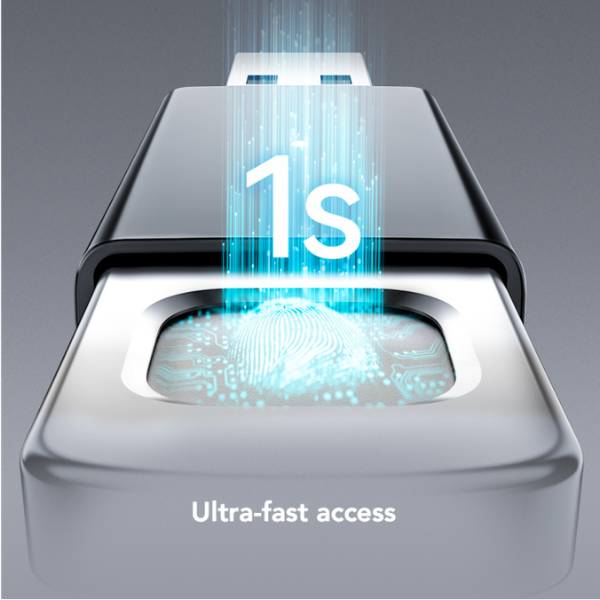 Lexar 256GB JumpDrive Fingerprint F35 PRO 400/300 MB/s USB 3.2 Gen 1-dokantech