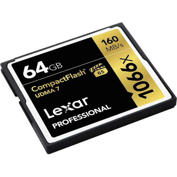 Lexar Professional 1066x CF card – photographer workflow