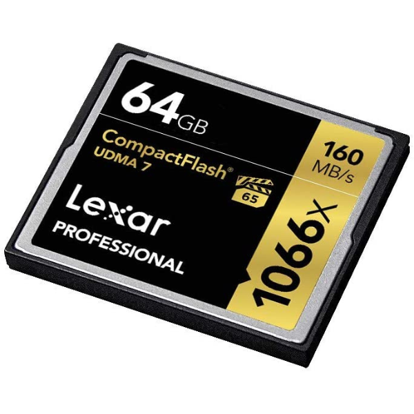 Lexar Professional 1066x CF card – packaging