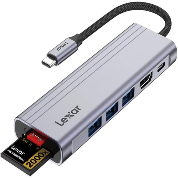 Lexar H31 7-in-1 USB-C Hub - Dokkantech