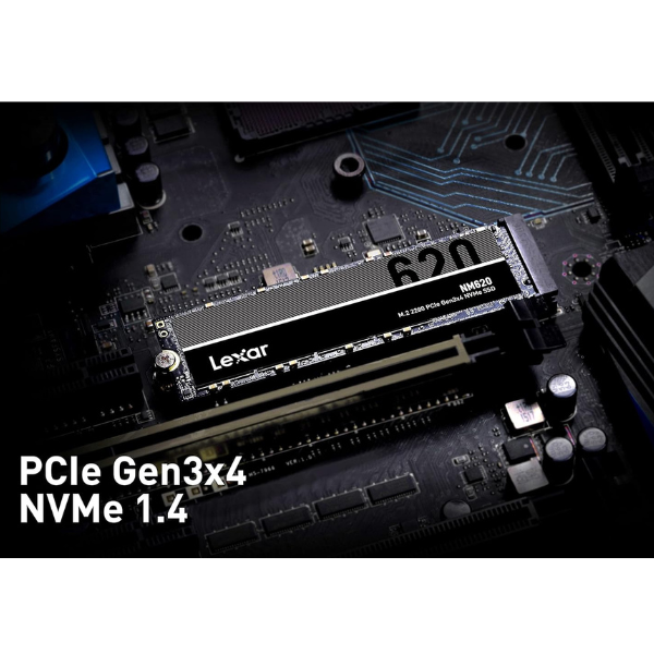 Lexar NM620 512GB & 1TB M.2 PCIe Gen3x4 NVMe SSD: High-Speed Storage- Dokkan Tech