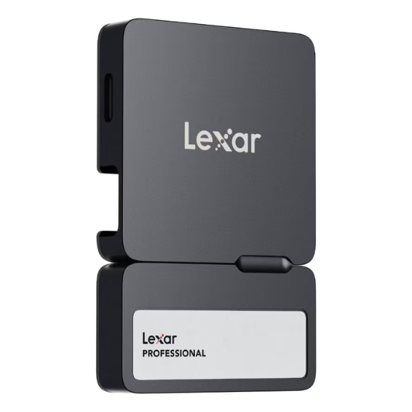 Lexar Professional Go Portable SSD with Hub - 2TB (Black) - Dokkantech