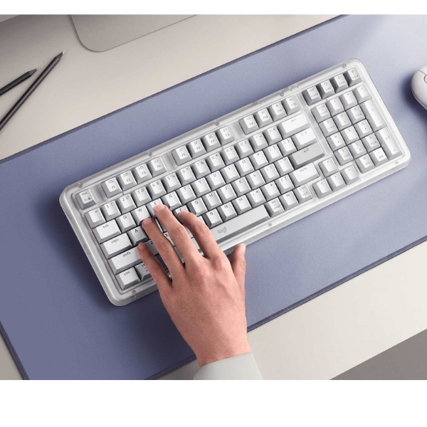 Logitech Alto K98M Wireless Mechanical Keyboard – 98 Keys, Backlit, UniCushion Design- (English Layout)-dokantech
