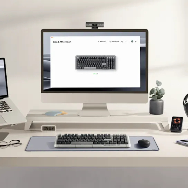 Logitech Alto K98M Wireless Mechanical Keyboard – 98 Keys, Backlit, UniCushion Design- (English Layout)-dokantech