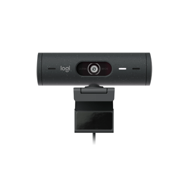 LogitechBrio500FullHD1080pWebcamwithLightCorrection_Auto-FramingFrontBlack-DokkanTech