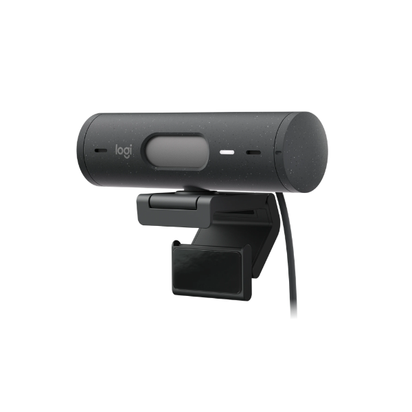 LogitechBrio500FullHD1080pWebcamwithLightCorrection_Auto-FramingShutterClosedBlack-DokkanTech